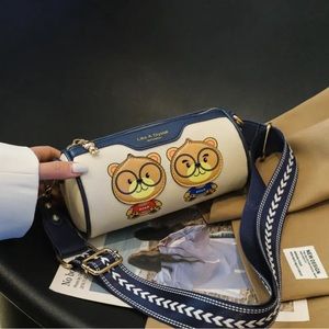 Small Cylindrical Fashion Bag/ Crossbody- New!